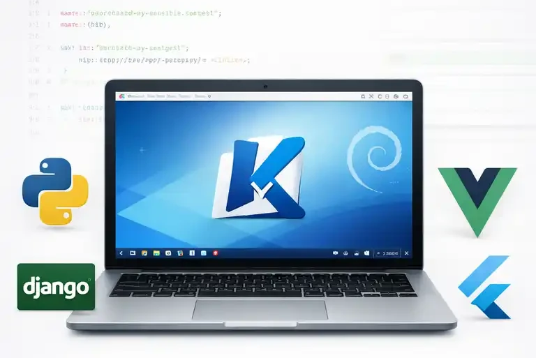 چرا Kate یک انتخاب عالی برای برنامه‌نویسی در دبیان است؟ (معرفی، مقایسه و تنظیم کامل)