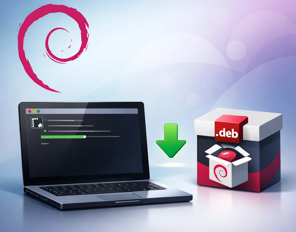 آموزش کامل نصب فایل deb در Debian (چند روش ساده)